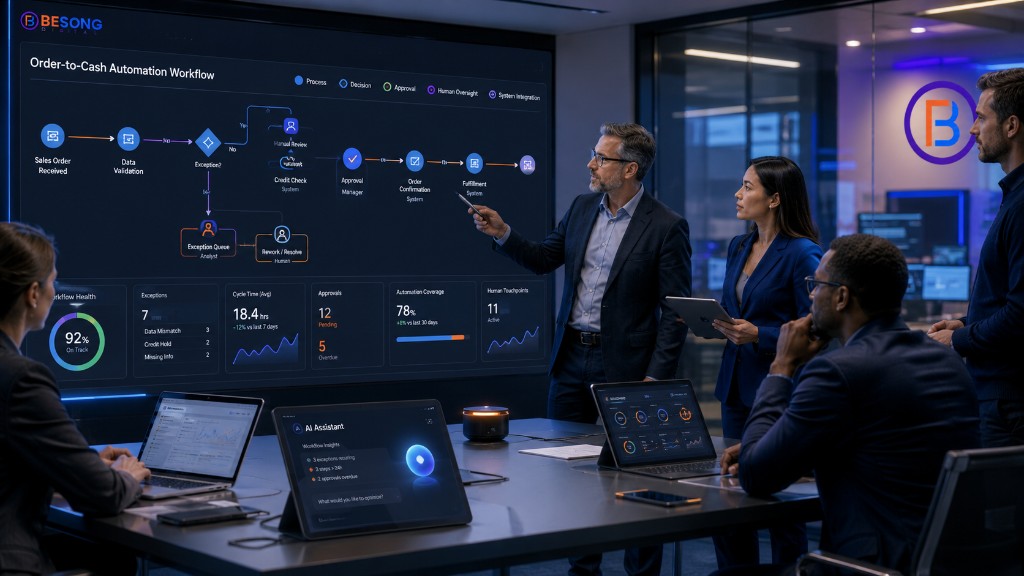 BESONG Digital AI and automation workflow command centre
