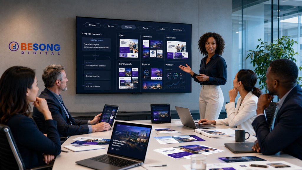 BESONG Digital campaign framework presentation